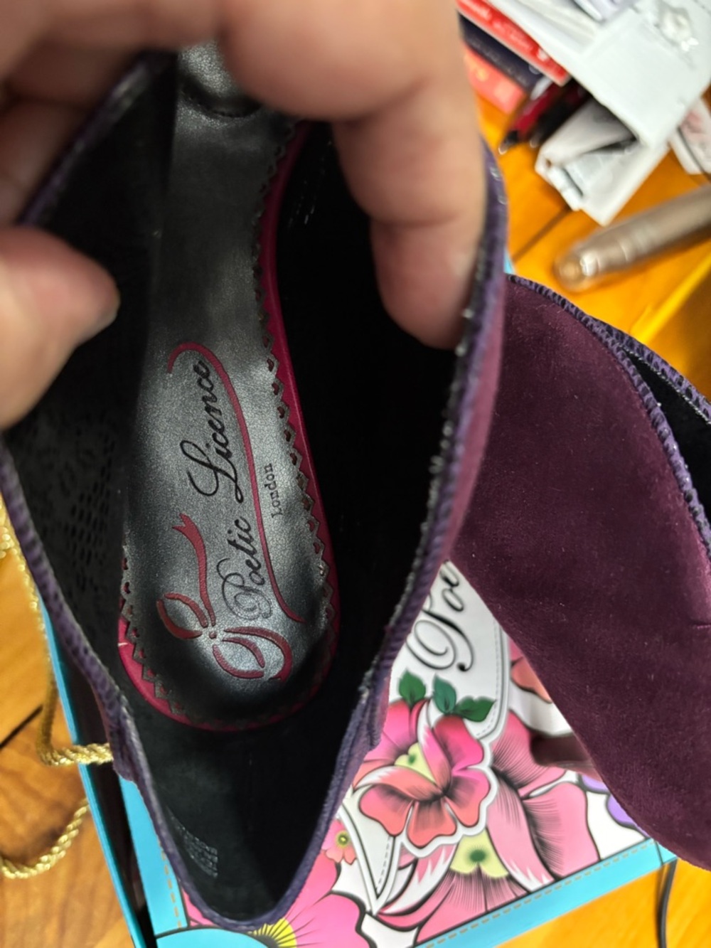 Poetic License Arriana Chianti pumps size 9M / 40 EUR - EUC - Picture 7 of 11